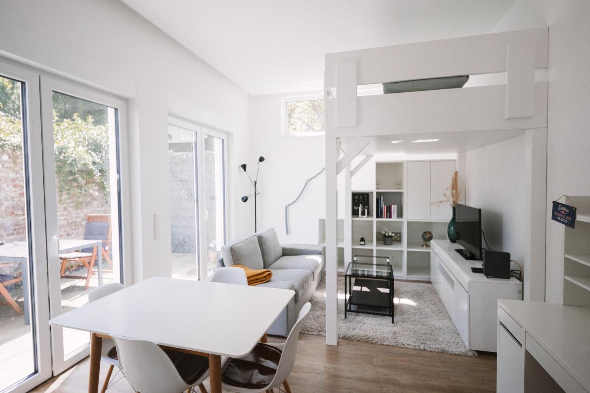 Schoene, Moderne Wohnung Mit Grosszuegiger Terasse Έσσεν Εξωτερικό φωτογραφία