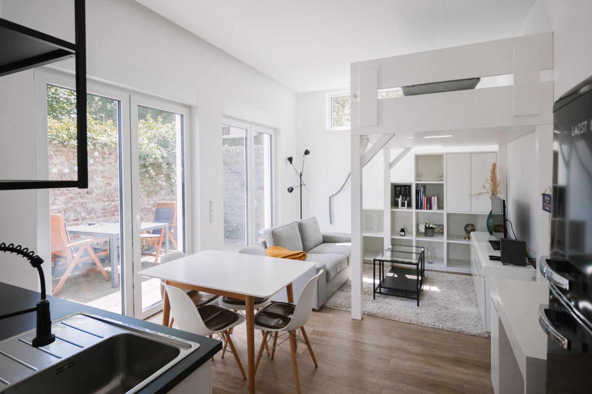 Schoene, Moderne Wohnung Mit Grosszuegiger Terasse Έσσεν Εξωτερικό φωτογραφία